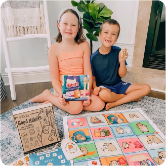 children engaged with mochi